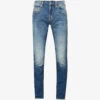 True Religion Rocco Slim-fit Skinny Stretch-denim Jeans -Metro Style Shop R04070607 MEDIUMDISRUPTION M