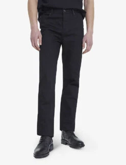 THE KOOPLES Straight-leg Jeans -Metro Style Shop R04070835 BLA01 ALT02