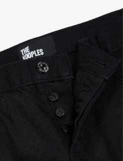 THE KOOPLES Straight-leg Jeans -Metro Style Shop R04070835 BLA01 ALT04