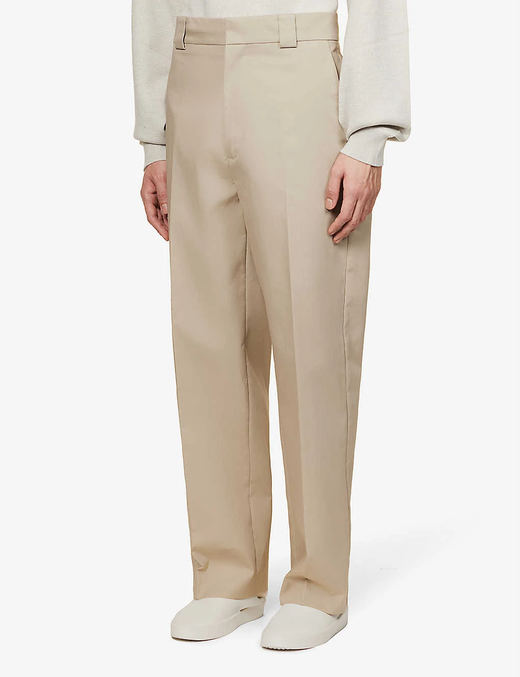 Fear Of God Eternal Pressed-crease Relaxed-fit Cotton Trousers 5 Fear Of God Eternal Pressed-crease Relaxed-fit Cotton Trousers - Image 3