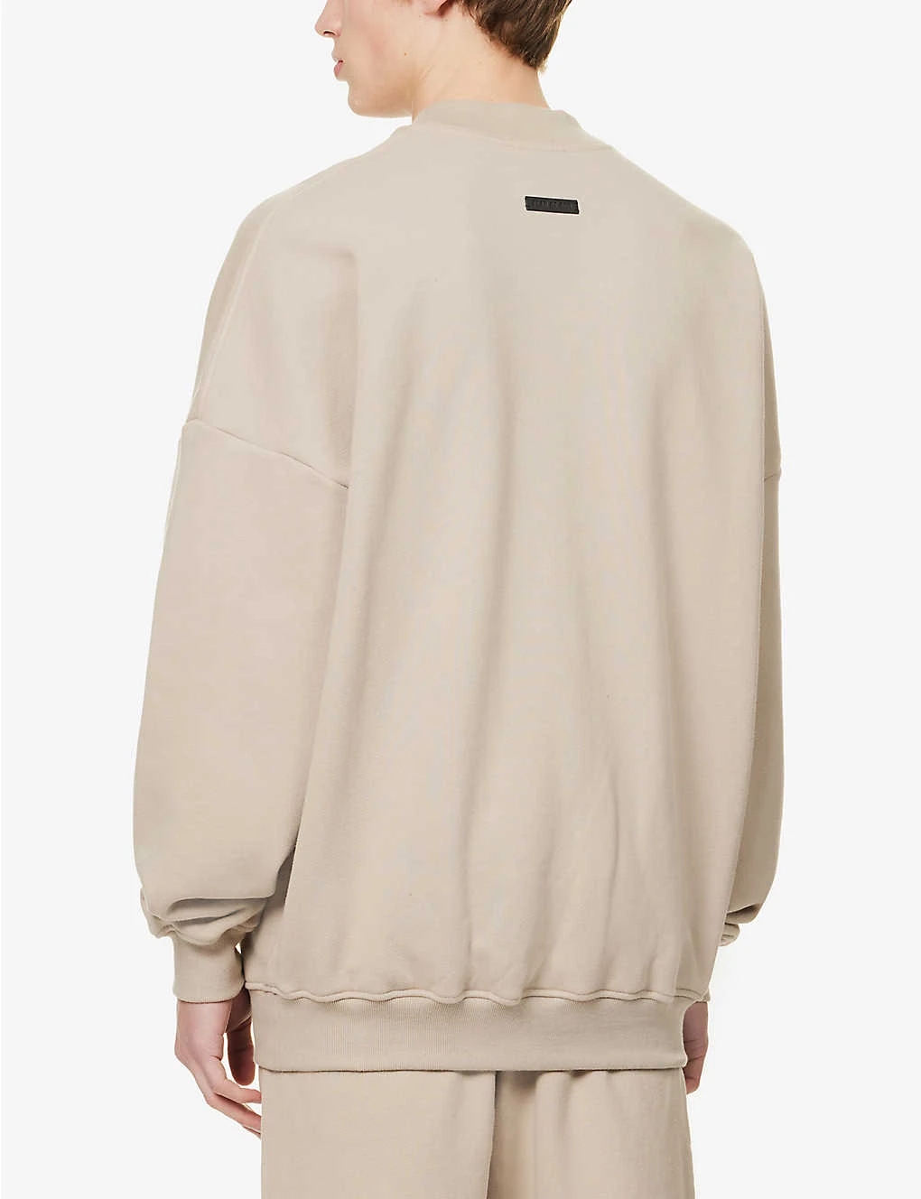 Fear Of God Eternal Brand-patch Relaxed-fit Cotton-jersey Sweatshirt 6 Fear Of God Eternal Brand-patch Relaxed-fit Cotton-jersey Sweatshirt - Image 4