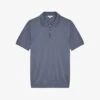 Reiss Maxwell Half-zip Merino-wool Polo Shirt