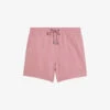Ted Baker Hiltree Logo-embossed Woven Swim Shorts -Metro Style Shop R04081081 PINK M