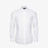 ETON Casual Spread-collar Linen Shirt -Metro Style Shop R04088482 WHITE M