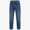 Hugo Leisure Mid-rise Regular-fit Cropped Denim Jeans -Metro Style Shop R04093488 BRIGHTBLUE M