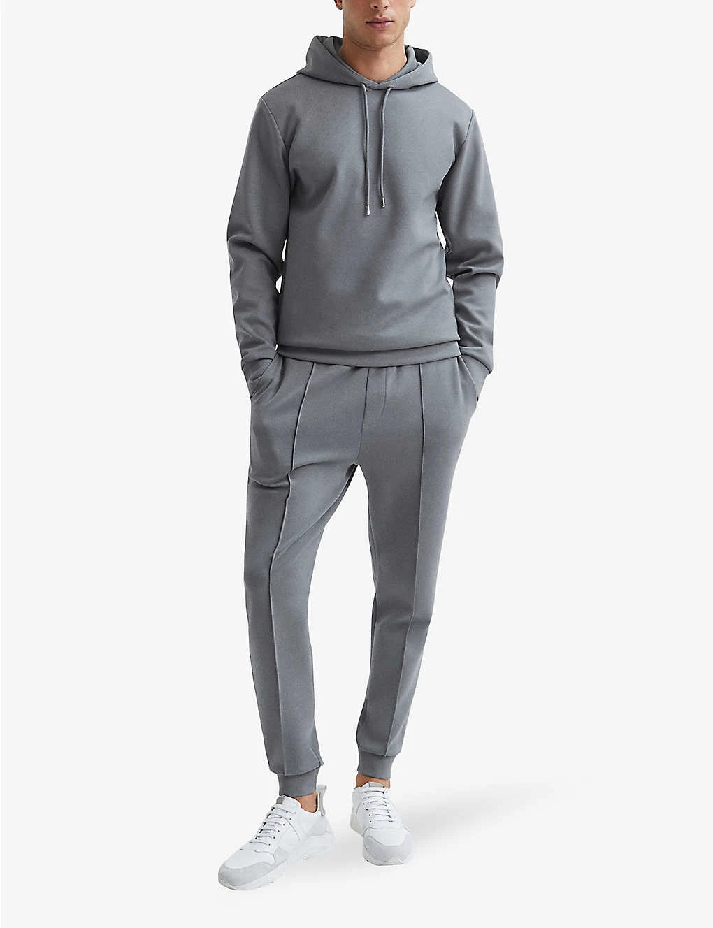 Reiss Fabien Regular-fit Stretch-woven Hoody 4 Reiss Fabien Regular-fit Stretch-woven Hoody - Image 2