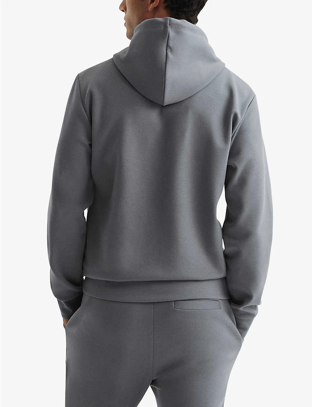 Reiss Fabien Regular-fit Stretch-woven Hoody 6 Reiss Fabien Regular-fit Stretch-woven Hoody - Image 4