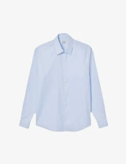 Sandro Oxford Long-sleeved Cotton Shirt