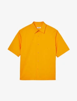 Sandro Oversized Stretch-cotton Shirt