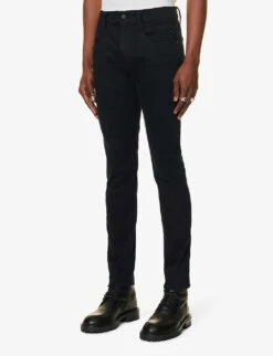 Replay Anbass Hyperflex Slim-fit Stretch-denim Jeans -Metro Style Shop R04104814 BLUE ALT02