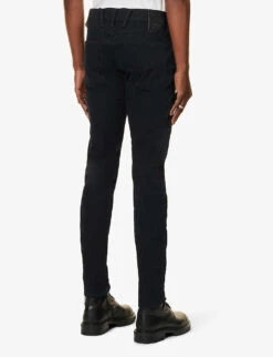 Replay Anbass Hyperflex Slim-fit Stretch-denim Jeans -Metro Style Shop R04104814 BLUE ALT03