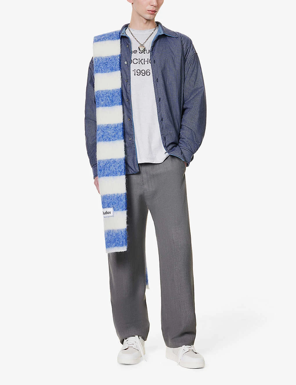 Acne Studios 1996 Relaxed-fit Cotton-jersey T-shirt 4 Acne Studios 1996 Relaxed-fit Cotton-jersey T-shirt - Image 2