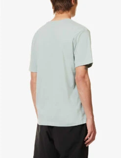 Columbia Pacific Crossing Logo-print Cotton-blend T-shirt 10 Columbia Pacific Crossing Logo-print Cotton-blend T-shirt -Metro Style Shop R04109939 NIAGARA ALT03