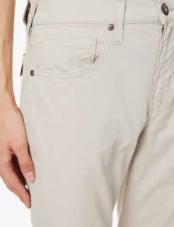 Paige Federal Straight-leg Mid-rise Stretch-denim Jeans -Metro Style Shop R04111338 KEENELAND ALT04