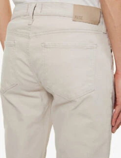 Paige Federal Straight-leg Mid-rise Stretch-denim Jeans -Metro Style Shop R04111338 KEENELAND ALT05