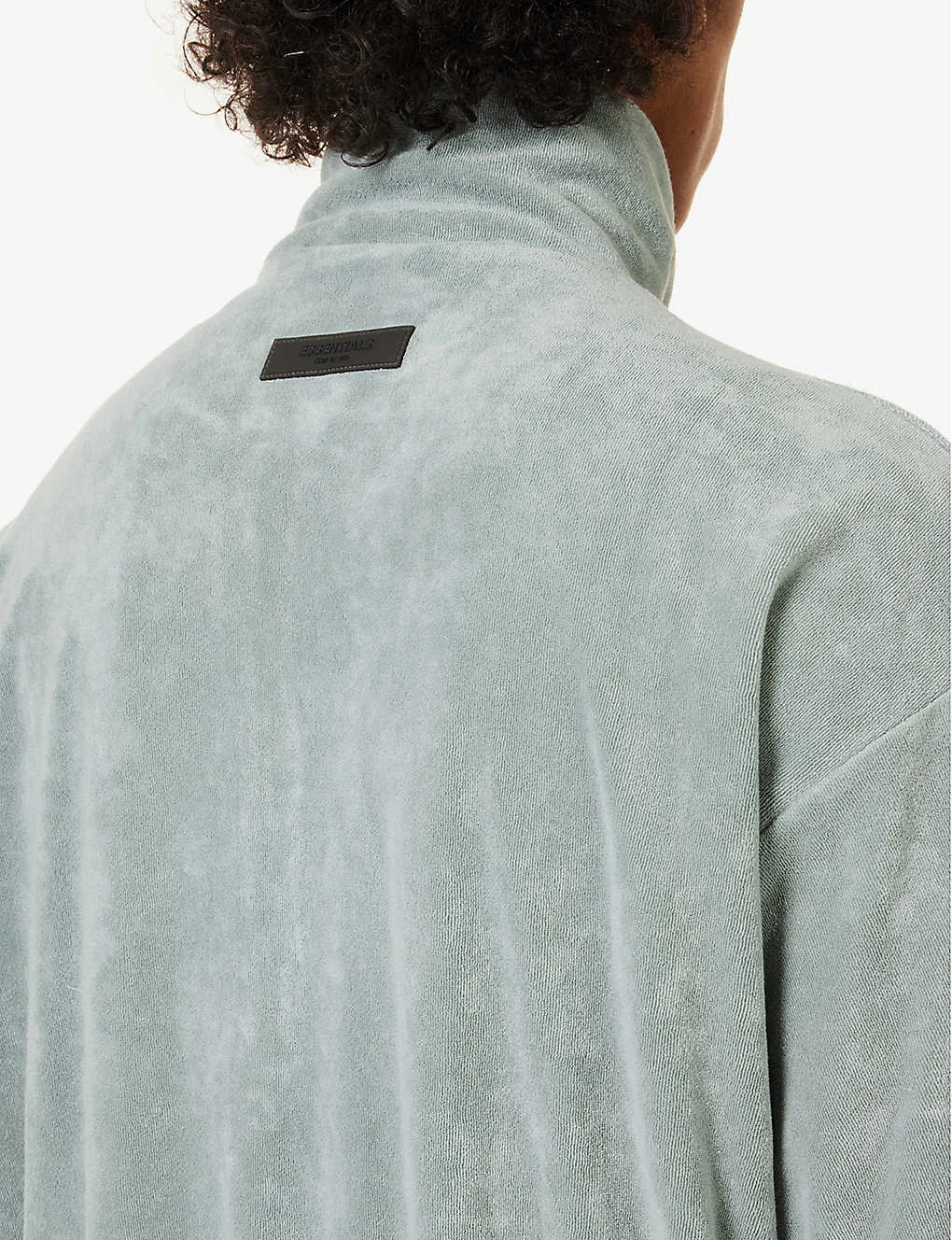 ESSENTIALS Brand-patch Short-sleeved Relaxed-fit Bamboo-blend Sweatshirt 7 ESSENTIALS Brand-patch Short-sleeved Relaxed-fit Bamboo-blend Sweatshirt - Image 5