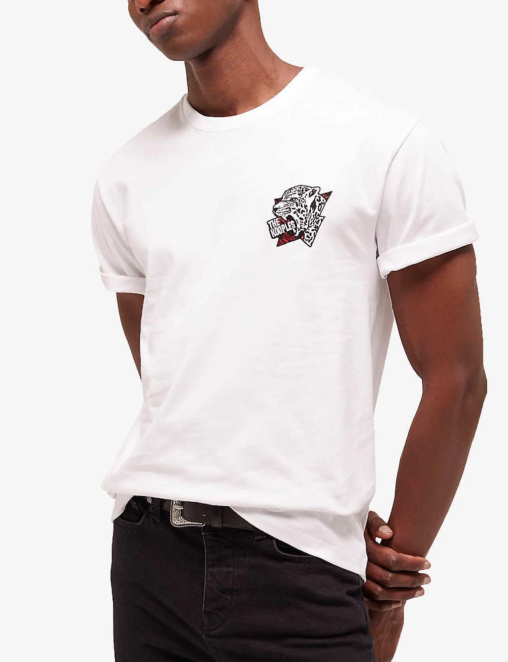 THE KOOPLES Graphic-print Cotton-jersey T-shirt 5 THE KOOPLES Graphic-print Cotton-jersey T-shirt - Image 3