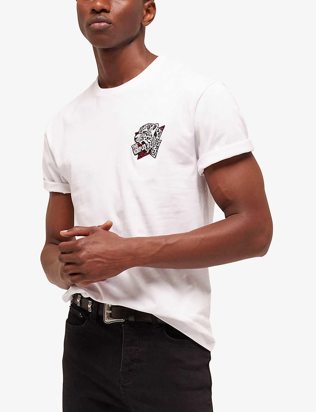 THE KOOPLES Graphic-print Cotton-jersey T-shirt 7 THE KOOPLES Graphic-print Cotton-jersey T-shirt - Image 5