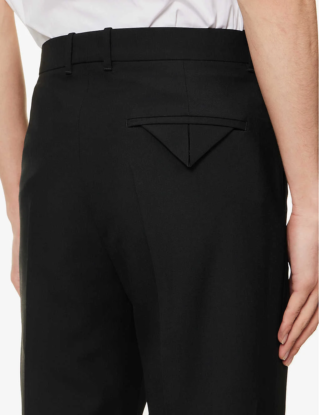 Bottega Veneta Pressed-crease Straight-leg Wool Trousers 7 Bottega Veneta Pressed-crease Straight-leg Wool Trousers - Image 5