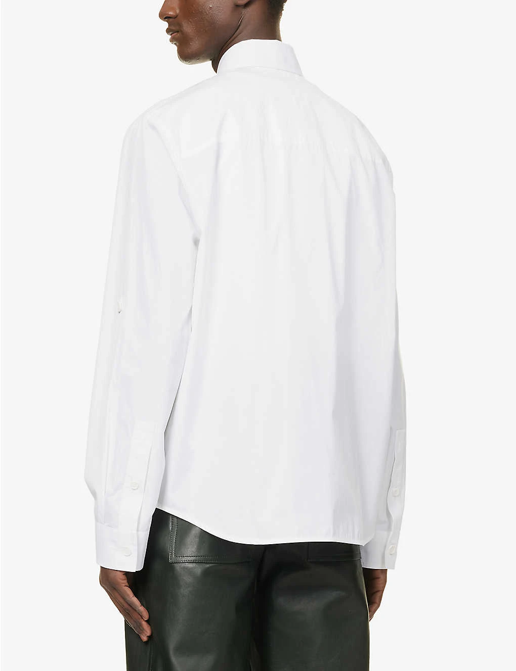 Bottega Veneta Flap-pocket Relaxed-fit Cotton-poplin Shirt 6 Bottega Veneta Flap-pocket Relaxed-fit Cotton-poplin Shirt - Image 4
