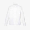 Bottega Veneta Flap-pocket Relaxed-fit Cotton-poplin Shirt 1 Bottega Veneta Flap-pocket Relaxed-fit Cotton-poplin Shirt -Metro Style Shop R04129507 WHITE M