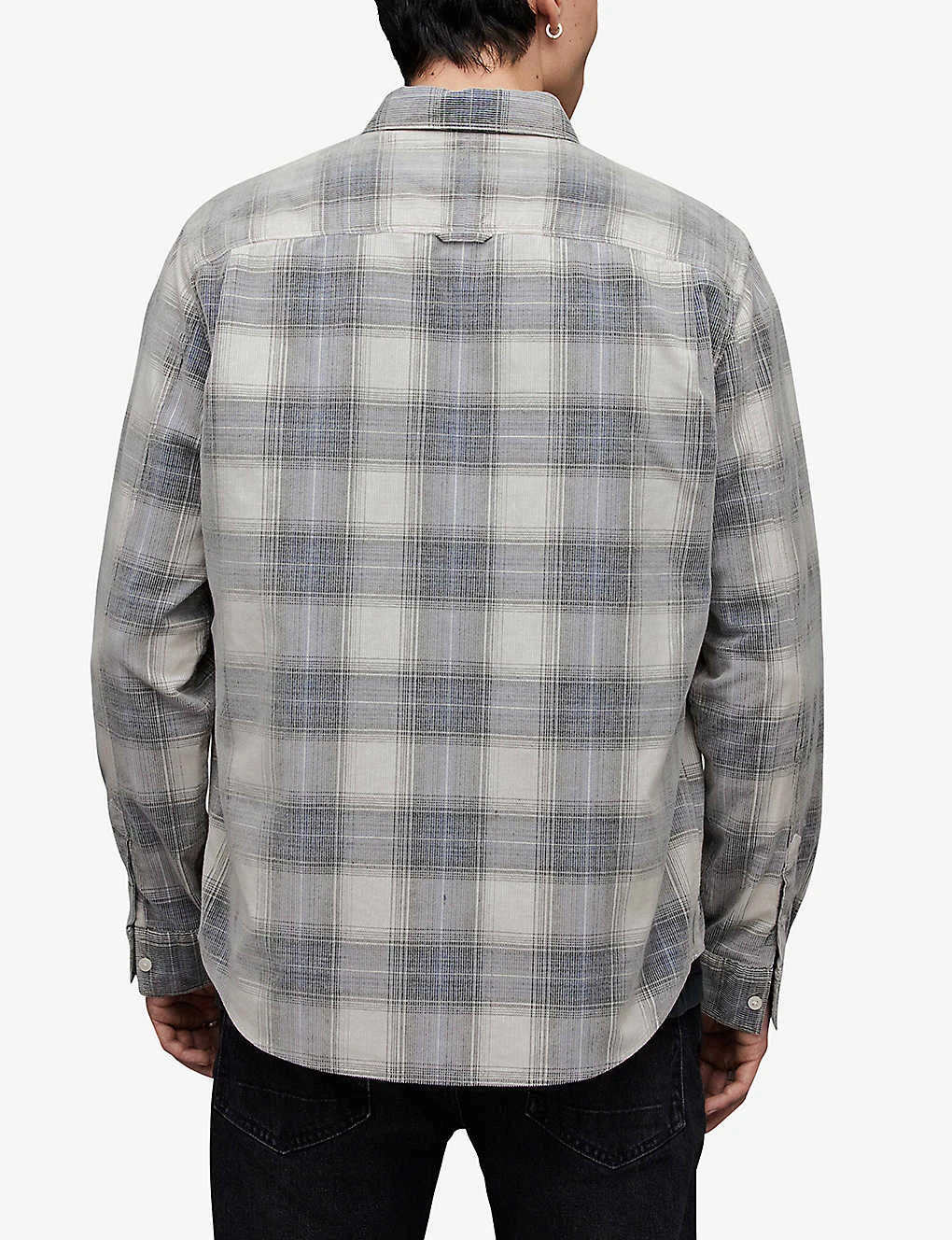 AllSaints Galdana Plaid-patterned Cotton Flannel Shirt 5 AllSaints Galdana Plaid-patterned Cotton Flannel Shirt - Image 4