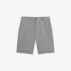 Ted Baker Tura Dogtooth-print Stretch-cotton Shorts -Metro Style Shop R04132396 BLACK M