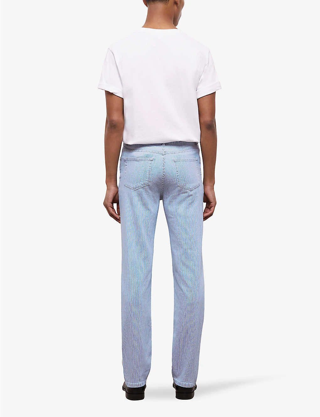 THE KOOPLES Stripe-print Slim-fit Jeans 6 THE KOOPLES Stripe-print Slim-fit Jeans - Image 4