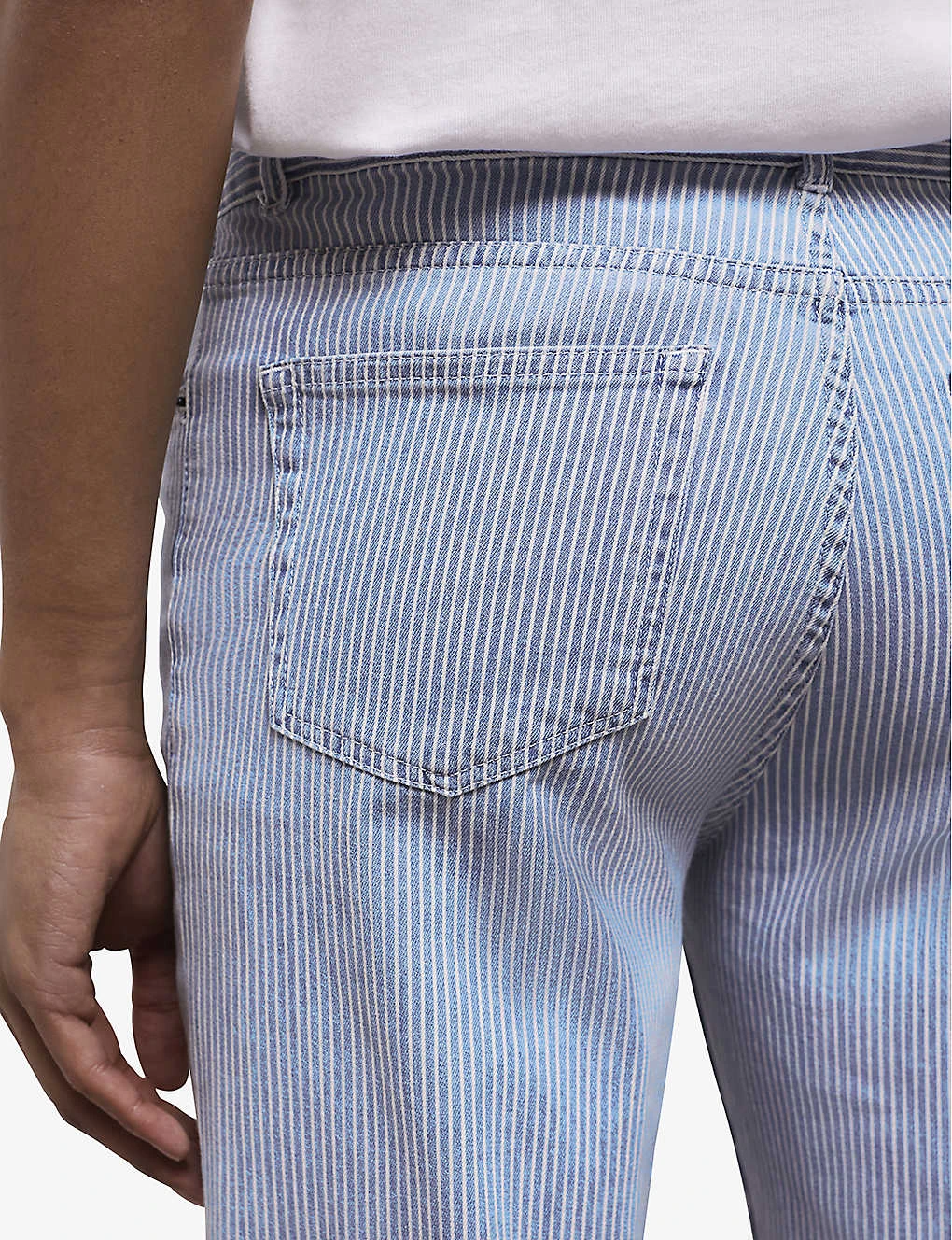 THE KOOPLES Stripe-print Slim-fit Jeans 7 THE KOOPLES Stripe-print Slim-fit Jeans - Image 5