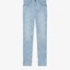 THE KOOPLES Stripe-print Slim-fit Jeans -Metro Style Shop R04136185 BLUE6 M