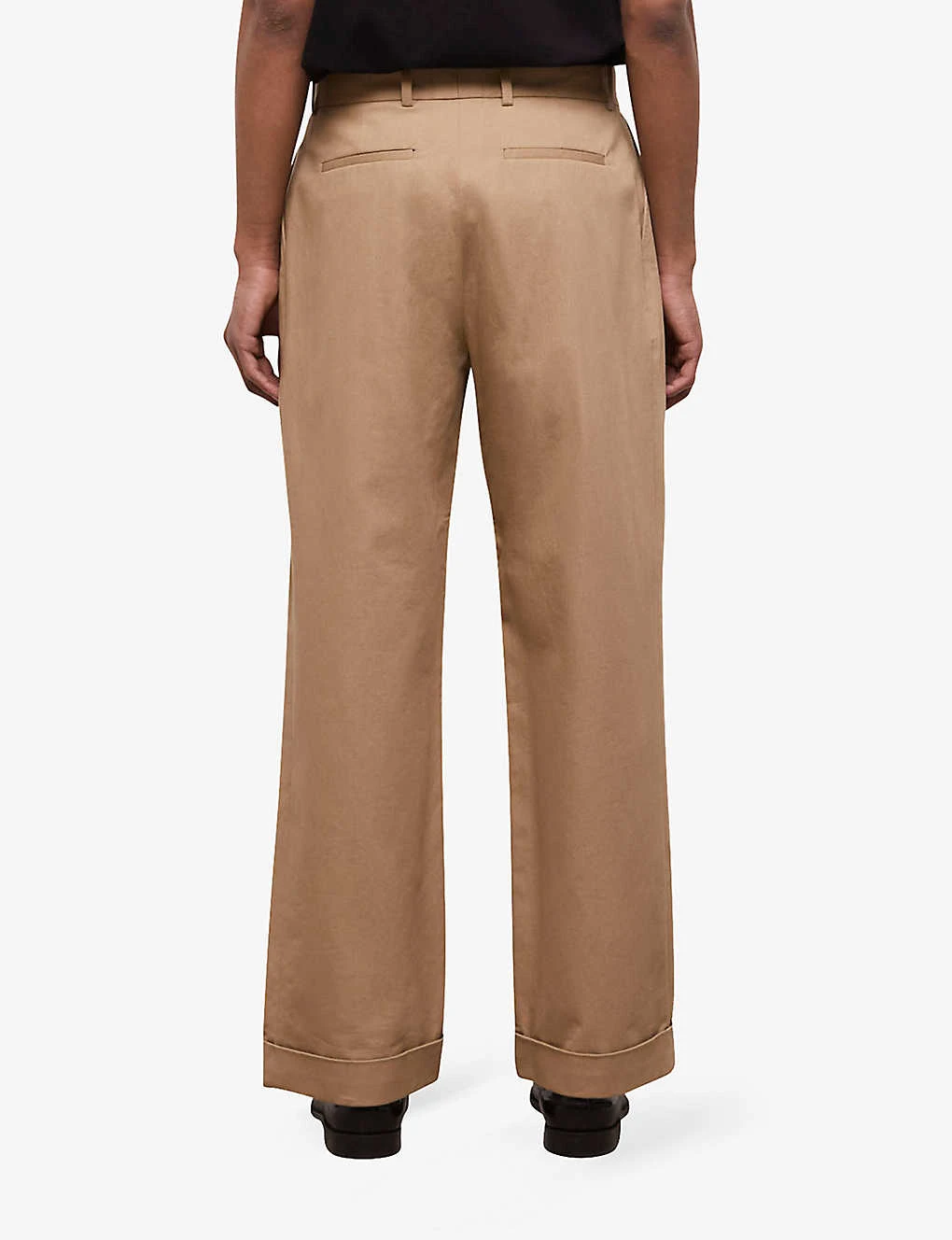 THE KOOPLES Relaxed-fit Low-rise Cotton Trousers 5 THE KOOPLES Relaxed-fit Low-rise Cotton Trousers - Image 3