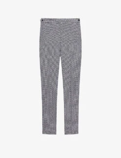 Reiss Squad Slim-fit Tapered-leg Linen Trousers