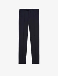 THE KOOPLES Regular-fit Straight-leg Wool Trousers