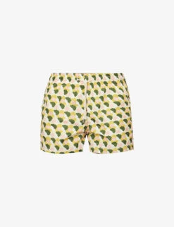 Arrels Barcelona X Olimpia Zagnoli Graphic-print Swim Shorts