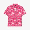 THE KOOPLES Floral-print Woven Shirt -Metro Style Shop R04140805 PIN01 M