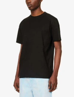 Pleasure Garden Graphic-print Regular-fit Cotton-jersey T-shirt 9 Pleasure Garden Graphic-print Regular-fit Cotton-jersey T-shirt -Metro Style Shop R04140910 BLACK ALT02