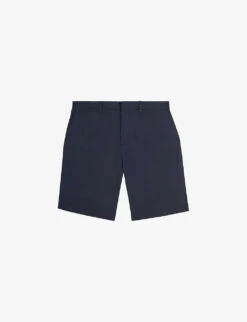 Ted Baker Leder Regular-fit Stretch-linen Shorts