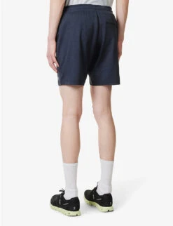 Vuori Ponto Elasticated-waistband Stretch Recycled-polyester Shorts -Metro Style Shop R04146299 MIDNIGHTHEATHER ALT03