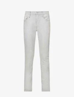 Paige Croft Mid-rise Skinny Stretch-woven Jeans