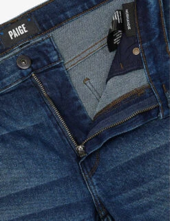 Paige Normandie Faded-wash Straight-fit Stretch-denim Jeans -Metro Style Shop R04148192 HARTWEG ALT06