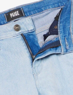 Paige Croft Faded-wash Skinny-fit Stretch-woven Jeans -Metro Style Shop R04148193 WOODFILL ALT06