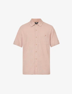 Paige Brayden Short-sleeved Relaxed-fit Cotton Shirt