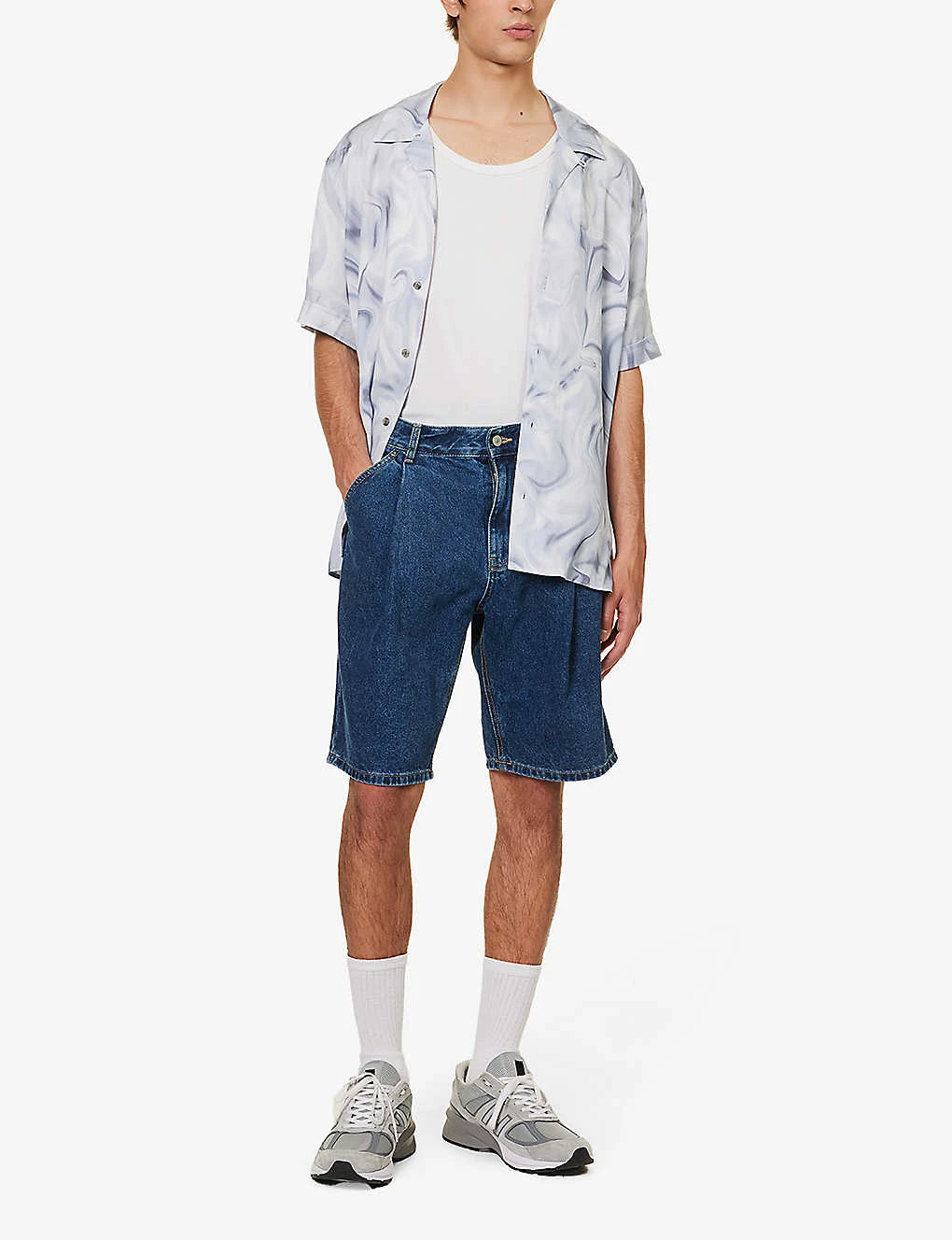 Paige Landon Short-sleeved Regular-fit Woven Shirt 4 Paige Landon Short-sleeved Regular-fit Woven Shirt - Image 2