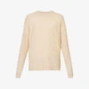 Paige Huntemann Long-sleeved Waffle-textured Cotton-knit T-shirt -Metro Style Shop R04148231 NATURALCLAY M