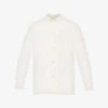 Norse Projects Ulrik Eco-dye Regular-fit Cotton-canvas Shirt -Metro Style Shop R04148530 HIBISCUSDYE M