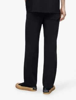 AllSaints Koto Verne Sim-fit Stretch-cotton Chino Trousers -Metro Style Shop R04149425 KOTOBLACK ALT03