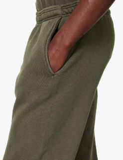 Straight-leg Organic Cotton-jersey Jogging Bottoms 11 Straight-leg Organic Cotton-jersey Jogging Bottoms -Metro Style Shop R04149471 BRUNETTE ALT04