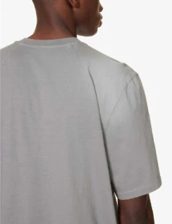 Faded-wash Boxy-fit Organic Cotton-jersey T-shirt -Metro Style Shop R04149477 RHINO ALT04