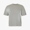 Faded-wash Boxy-fit Organic Cotton-jersey T-shirt 2 Faded-wash Boxy-fit Organic Cotton-jersey T-shirt -Metro Style Shop R04149477 RHINO M