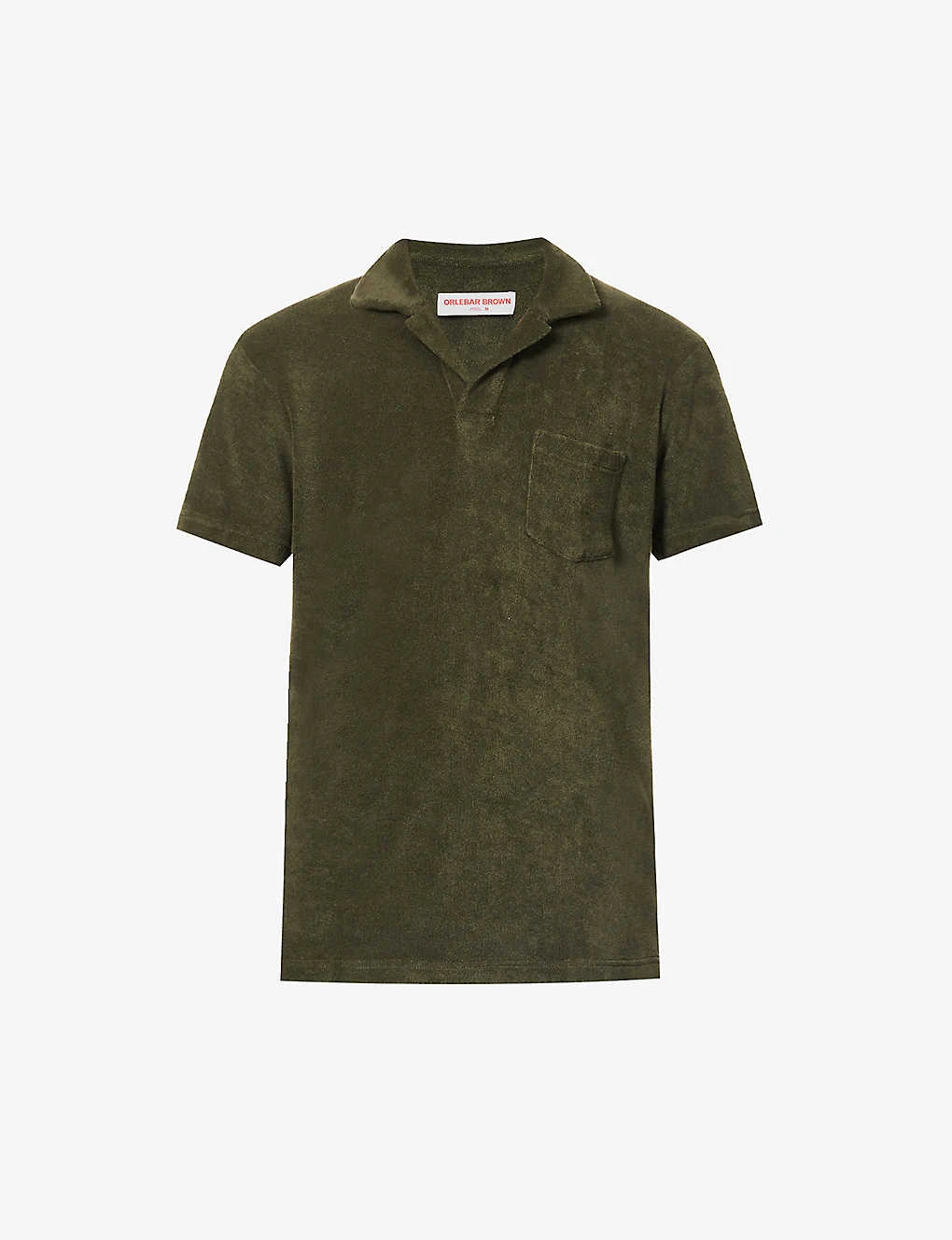 ORLEBAR BROWN Regular-fit Cotton-towelling Polo Shirt 3 ORLEBAR BROWN Regular-fit Cotton-towelling Polo Shirt